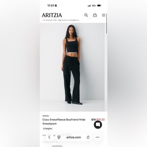 TNA/Aritzia Sweatpants